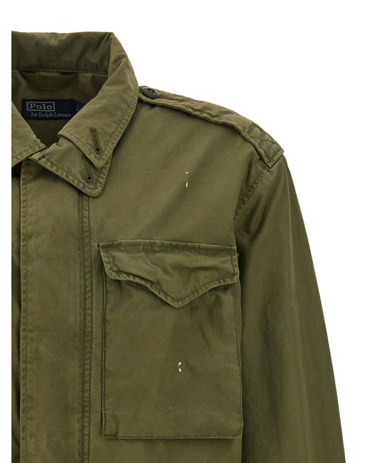 Polo Ralph Lauren Green 'Field' Jacket for men