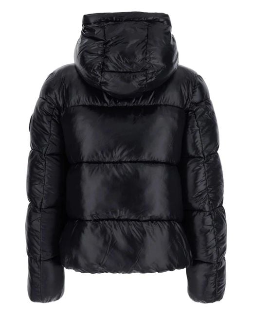 Save The Duck Black Biddy Hooded Down Jacket