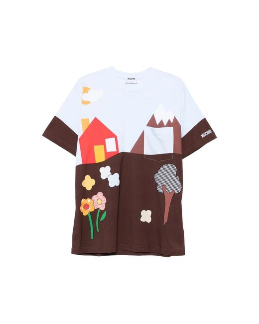 Moschino Red T-Shirts & Vests for men