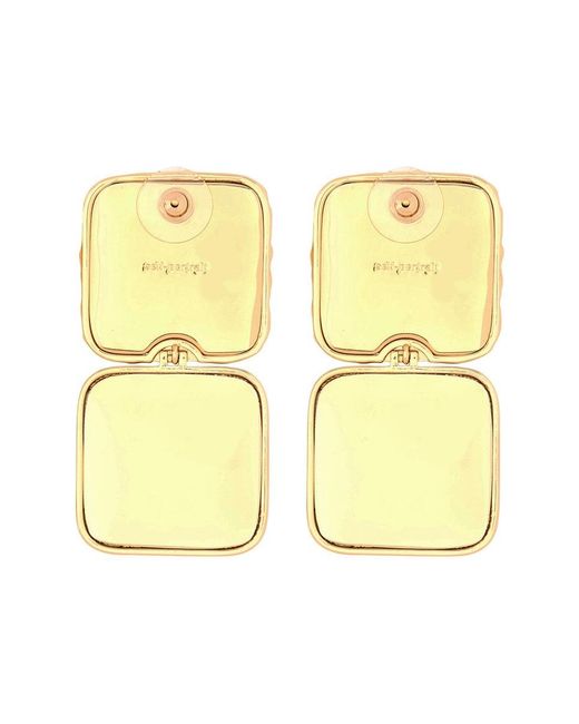 Earrings With Pearls-Donna di Self-Portrait in Metallic