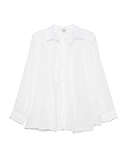Totême  White Button-Down Shirt