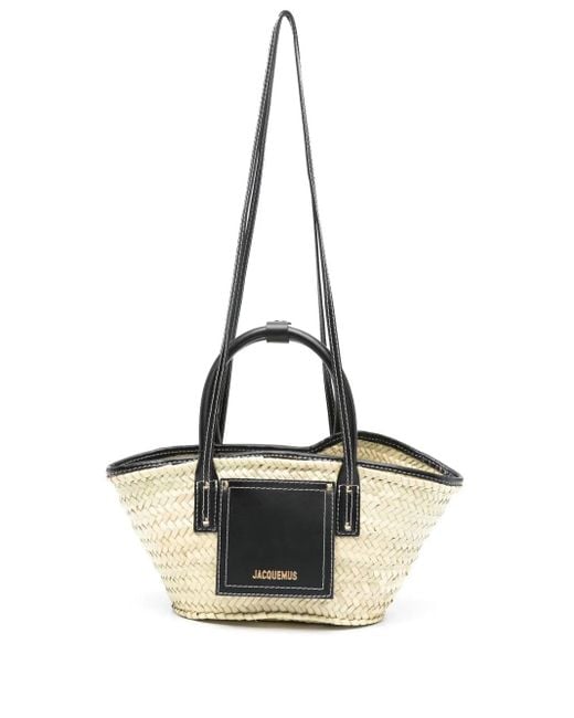 Jacquemus Natural Le Petit Panier Soli Bucket Bag