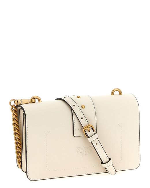Love One Mini Borse A Tracolla Bianco-Donna di Pinko in Natural