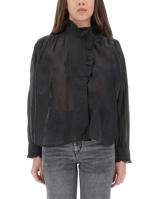 Isabel Marant Black Pamias" Top