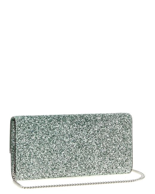 Clutch Emmie di Jimmy Choo in Gray