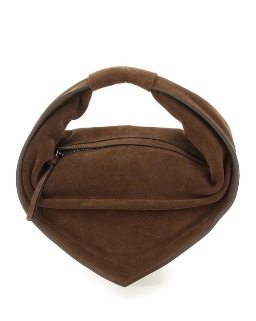 FEDERICO CINA Brown "tortellini" Bag