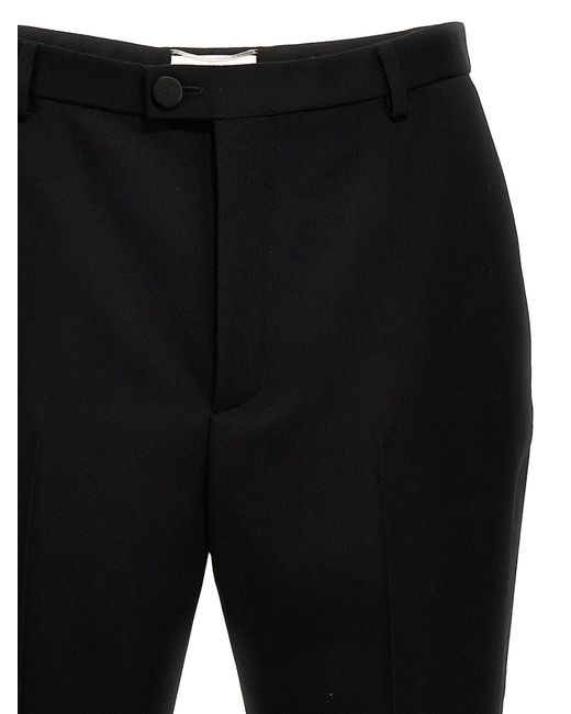 Saint Laurent Black Tuxedo Pants for men