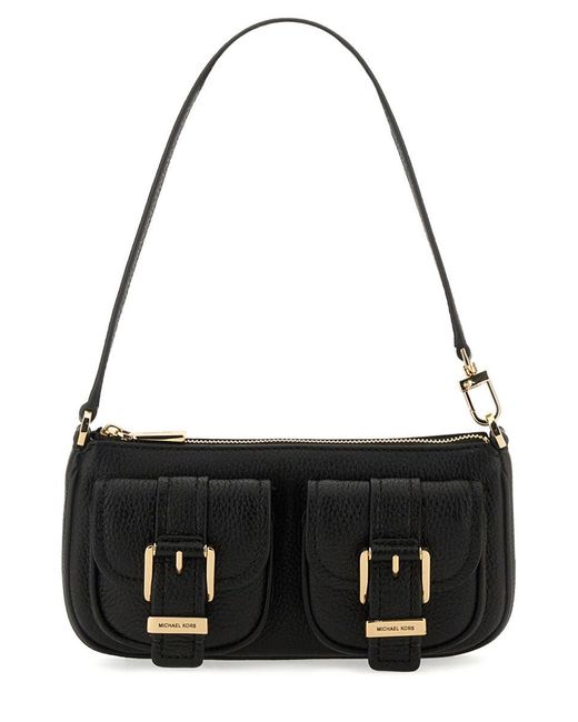 Michael Kors Black "Zoe Small" Clutch Bag