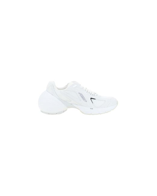 Givenchy White Mesh And Alternative Material To Leather Sneakers for men