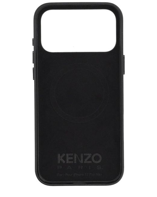 KENZO Black Case For Iphone 17 Pro "Boke Flower 2.0" for men