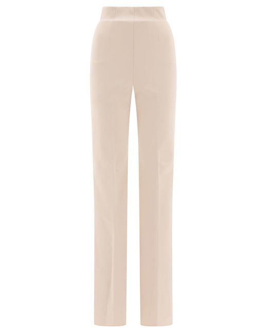 Trousers Bianco-Donna di Max Mara in Natural