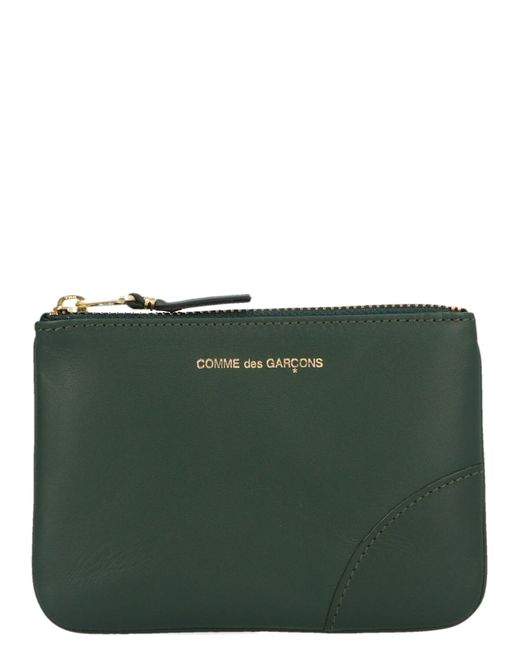 Comme des Garçons Green Classic Leather Line Wallets, Card Holders