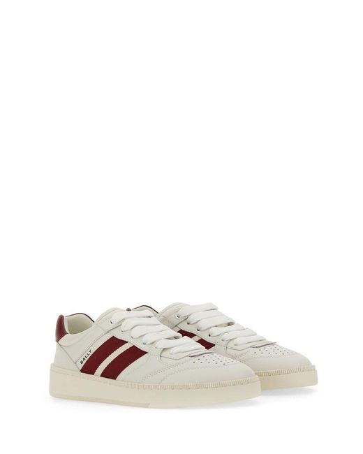 Bally White Rebby" Sneaker