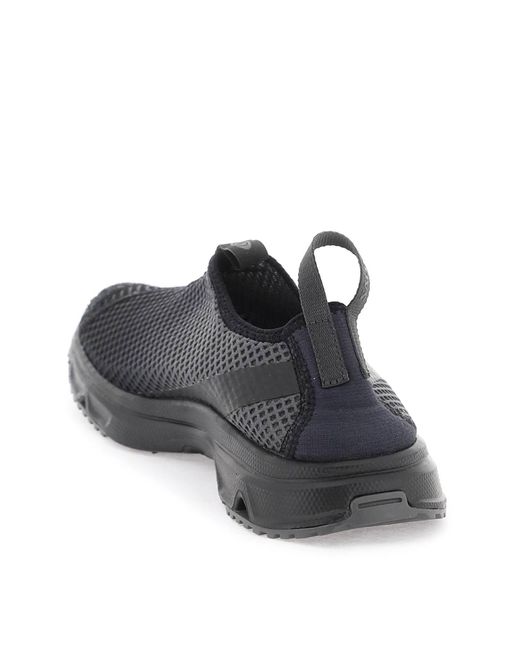 Salomon Black Sneakers Slip On Rx Moc 3.0 Suede