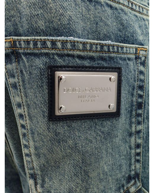 Jeans di Dolce & Gabbana in Blue da Uomo
