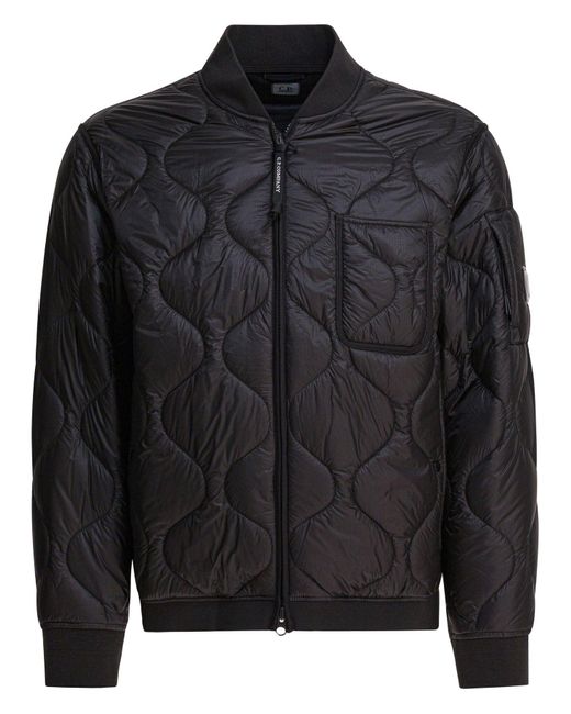 Company Men's Black Padded Bomber Jacket