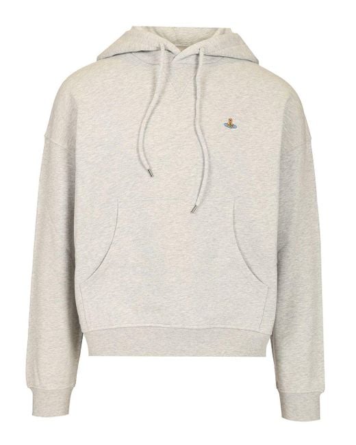 Vivienne Westwood White Ashton Hoodie for men