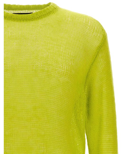 Loose Sweater Maglioni Giallo di Stussy in Green da Uomo