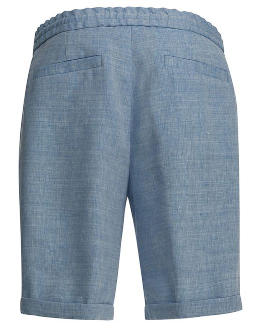 Brunello Cucinelli Blue Shorts Light for men