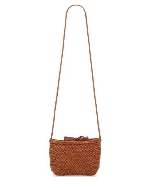 "Minsu" Mini Basketball Bag-Donna di Dragon Diffusion in White
