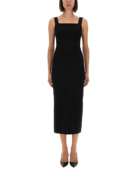 Khaite Black Dixi" Dress