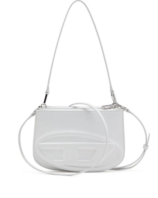 DIESEL White 1Dr Twin-Double-Pouch Shoulder Bag