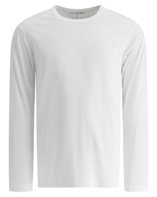 Comme des Garçons White Cotton T-shirt T-shirts for men