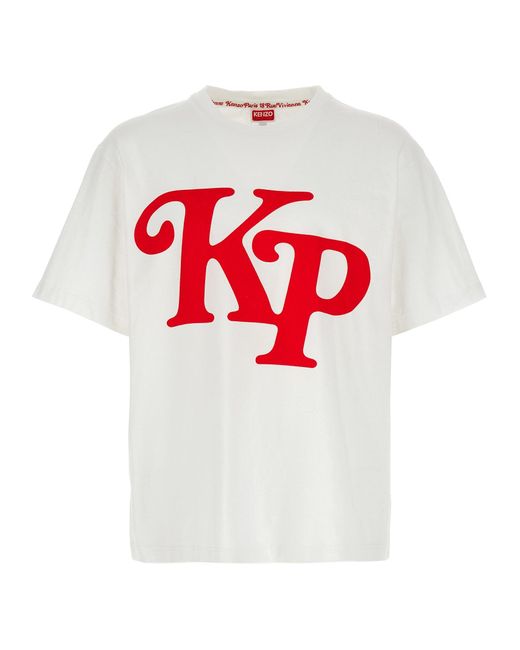 KENZO White By Verdy T-shirt for men