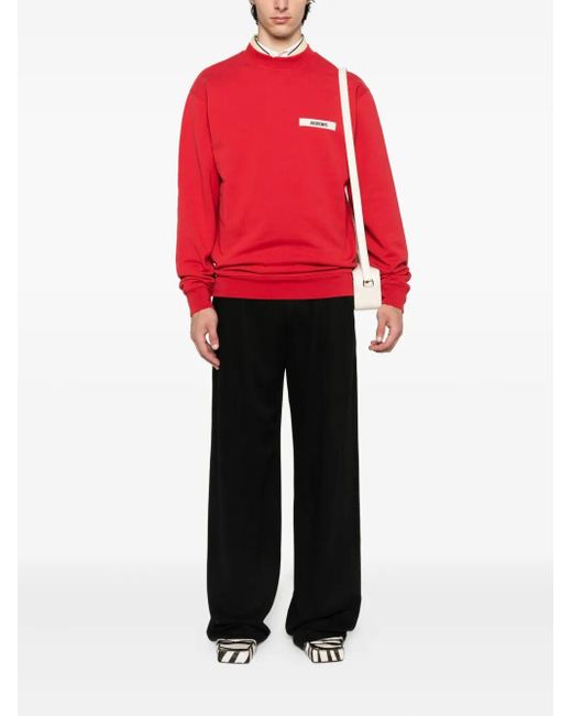 Jacquemus Red Sweatshirt for men