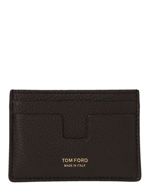 Portafogli Marrone di Tom Ford in Black da Uomo
