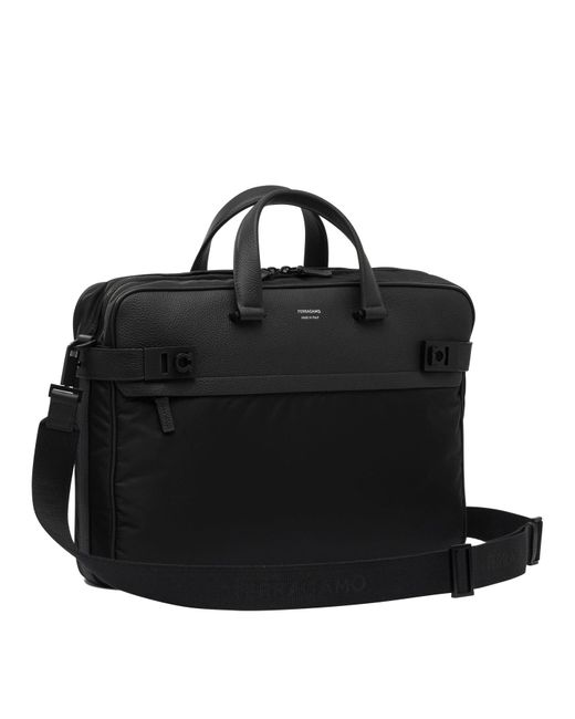 Ferragamo Black Crossbody Bags for men