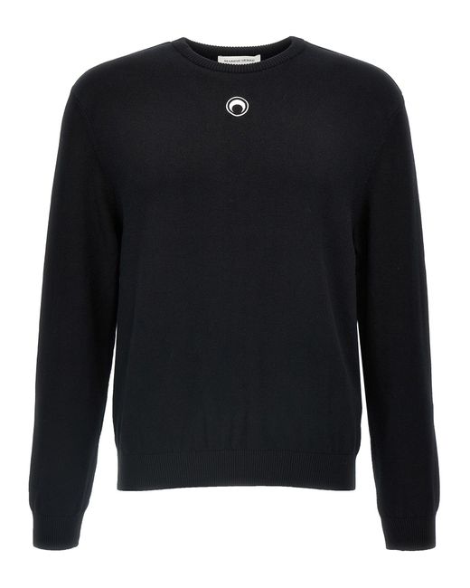 Moon Logo Maglioni Nero di MARINE SERRE in Black da Uomo