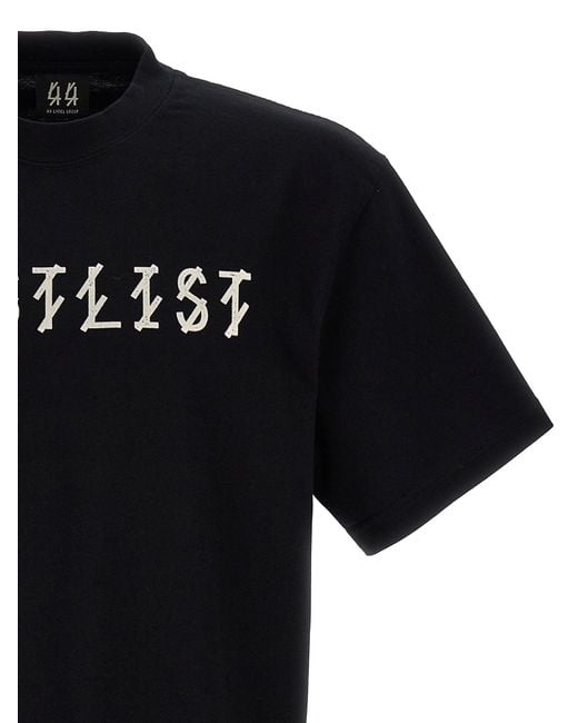 44 LABEL Black Guestlist/berlin Sub' T-shirt for men