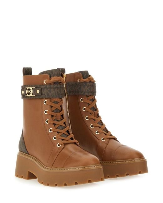 Michael Kors Brown Mandy" Amphibious Boot