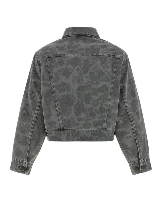 Carhartt Duck Orell Puffer Jackets Gray