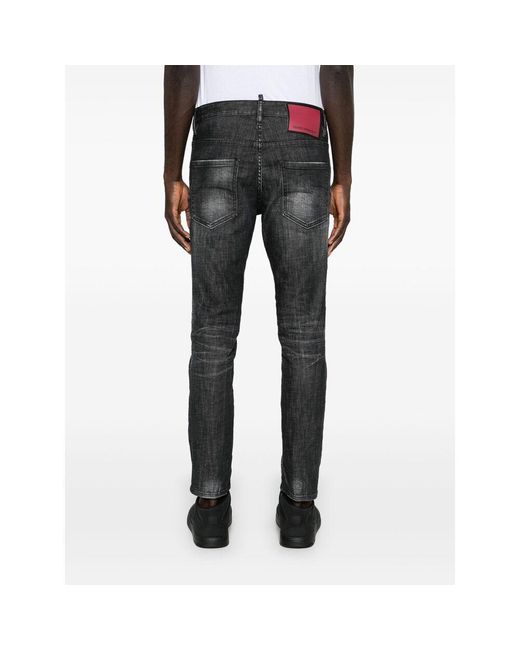 Slim-Fit Jeans di DSquared² in Gray da Uomo
