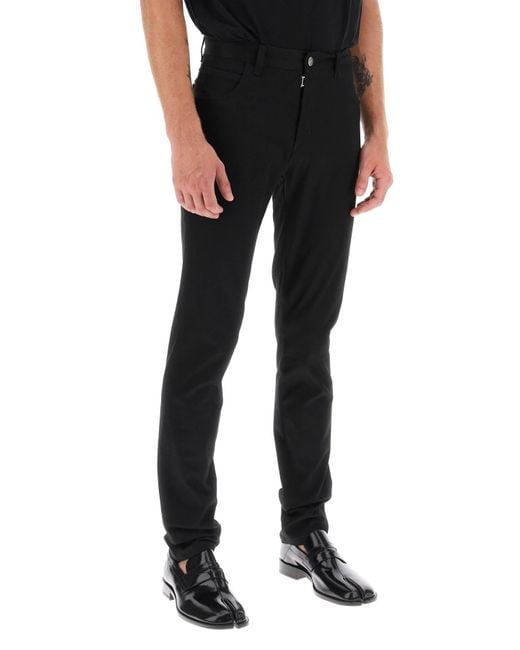 Maison Margiela Black Five Pocket Skinny Jeans for men