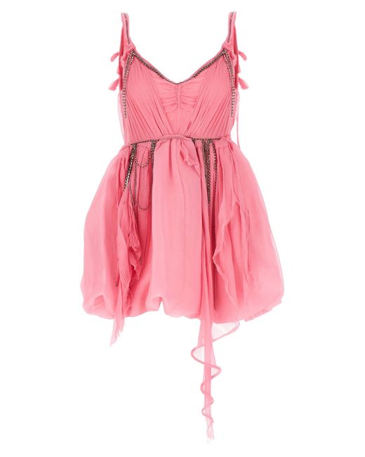 LoveShackFancy Pink Ashida Dresses