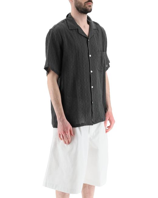 Portuguese Flannel Black Nori Shirt for men