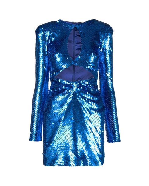 The New Arrivals Ilkyaz Ozel Blue Polyester Suits & Dresses