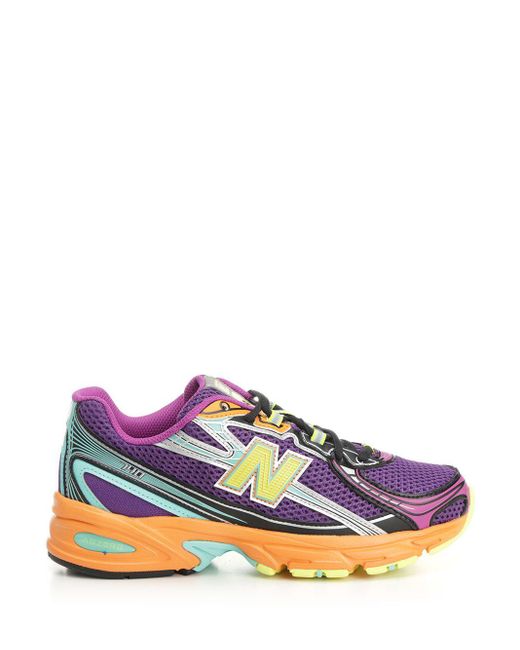 New Balance Blue 740 Sun Glow- Sneakers