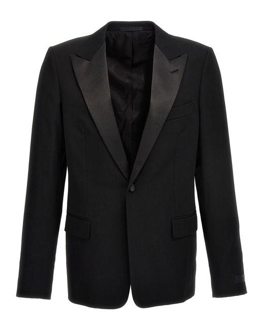 Lanvin Black Tuxedo Blazer Jacket Jackets for men