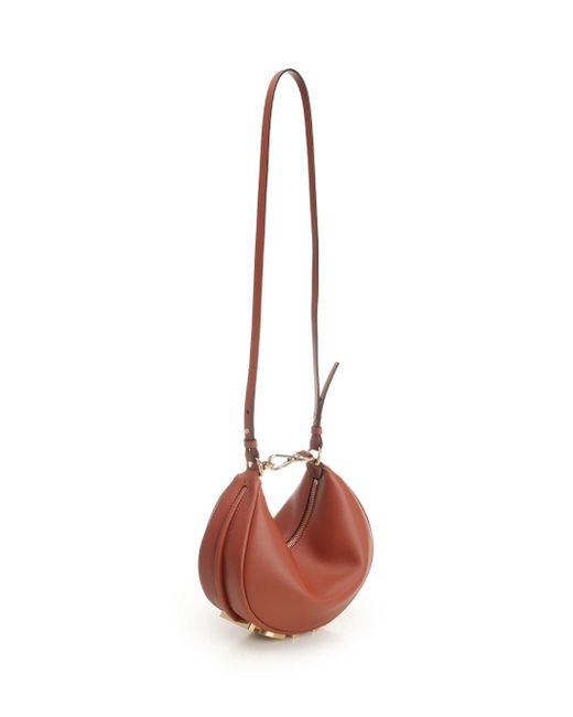 Fendi Brown Graphy Handbags