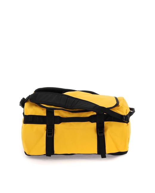The North Face Orange Small Base Camp Duffel Bag for men