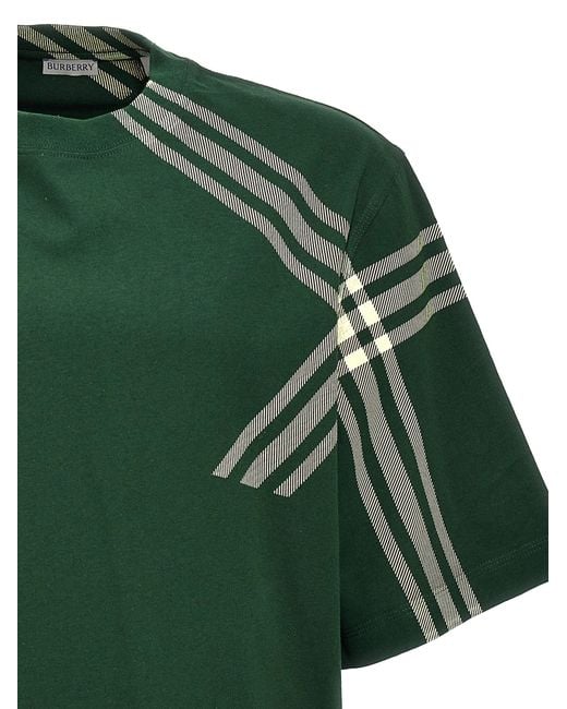 Burberry Green Tops T-shirt for men