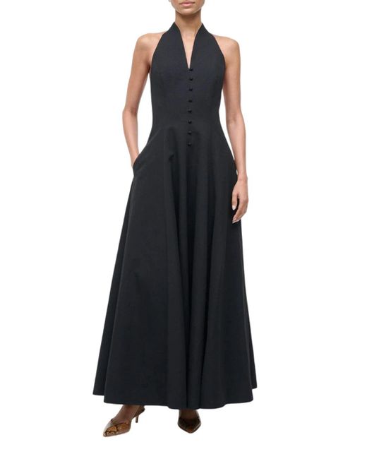 Staud Black Stella Dress