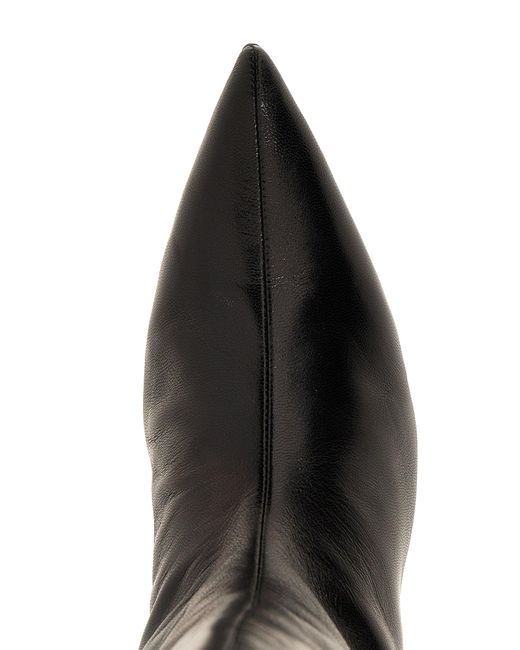 Jil Sander Black Leather Boots Boots, Ankle Boots
