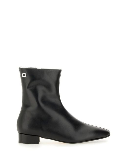 CAREL PARIS Black Ankle Boot "Aiglon"