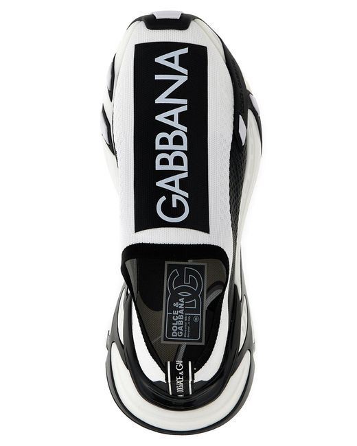 Dolce & Gabbana White Fast Sneakers for men