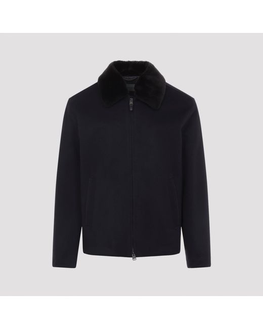 Canali Blue Coach Jacket for men